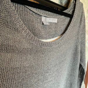 GREAT CONDITION - 360 Sweater - Sporty Grey with White Stripes - Size S